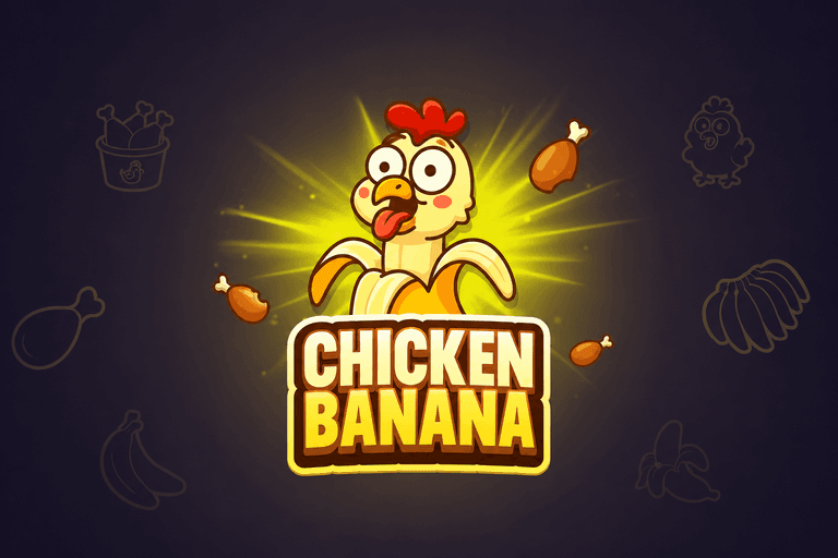 Chicken Banana casino game logo.png