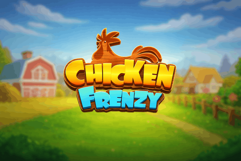 Chicken Frenzy casino game logo.png