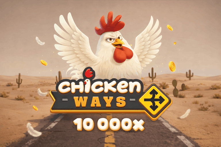 Chicken Ways casino game logo.png