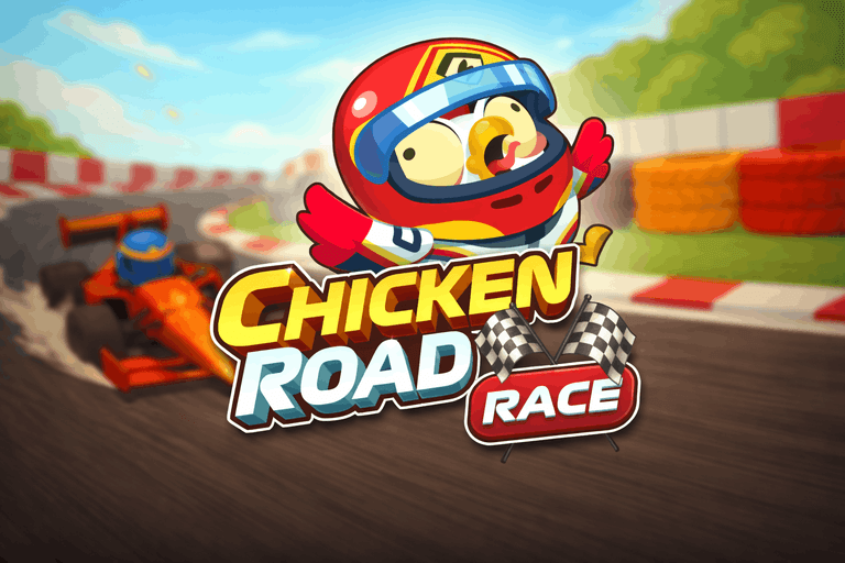 Chicken road race casino game logo.png