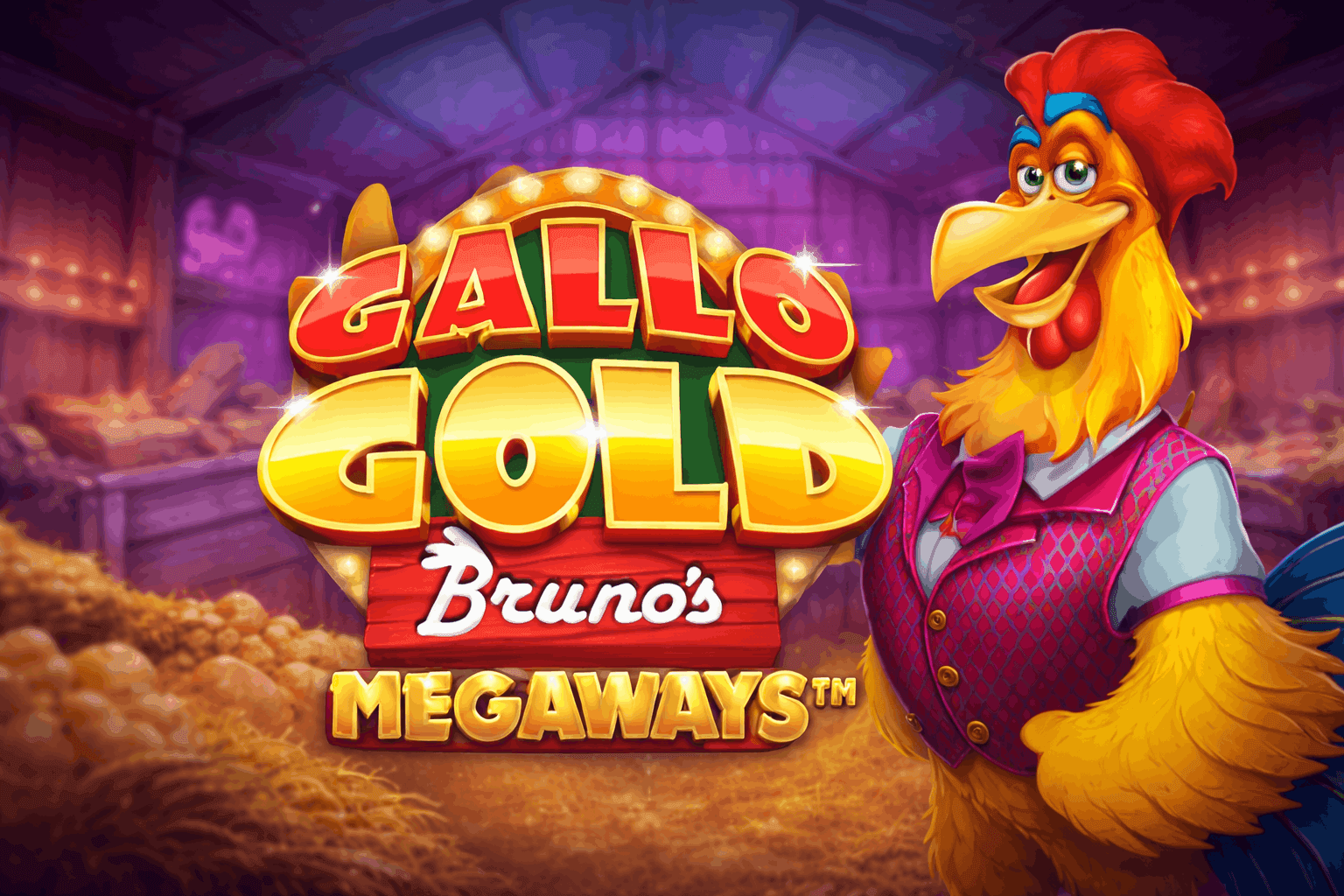 Gallo Gold Bruno's Megaways casino game logo.png
