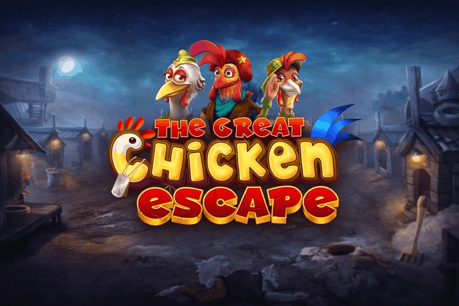 Great Chicken Escape casino game logo.png