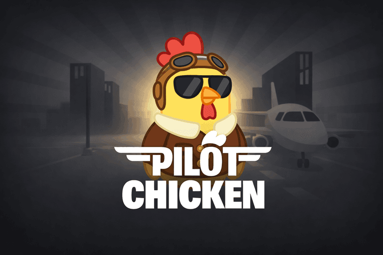 Pilot Chicken casino game logo.png