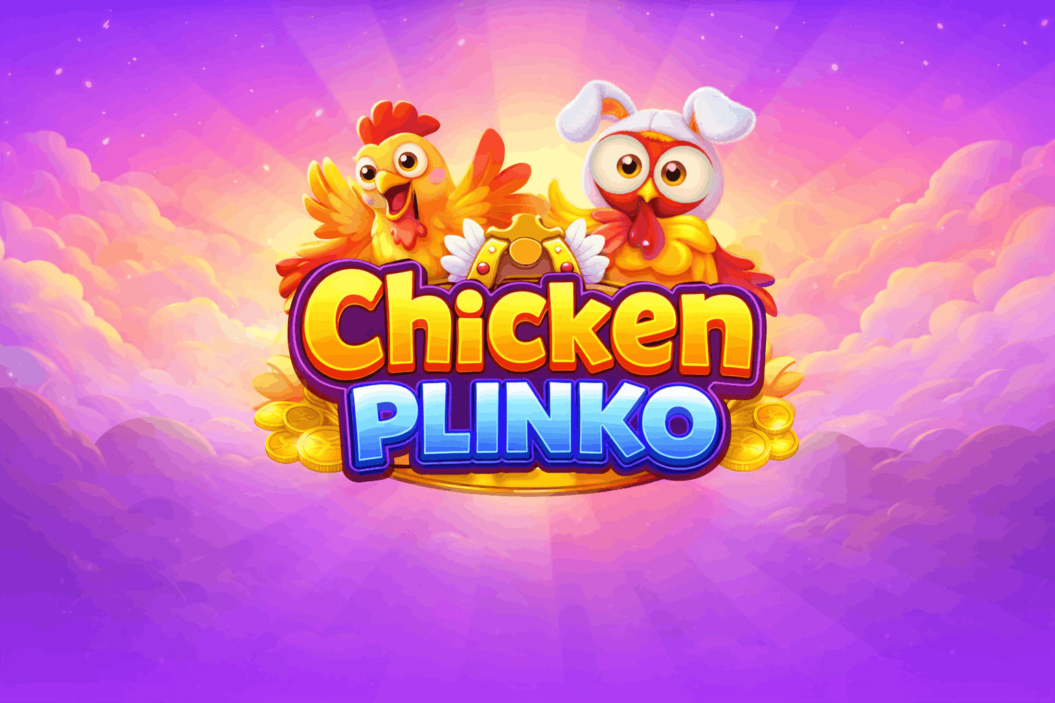 Chicken Plinko casino game logo.png
