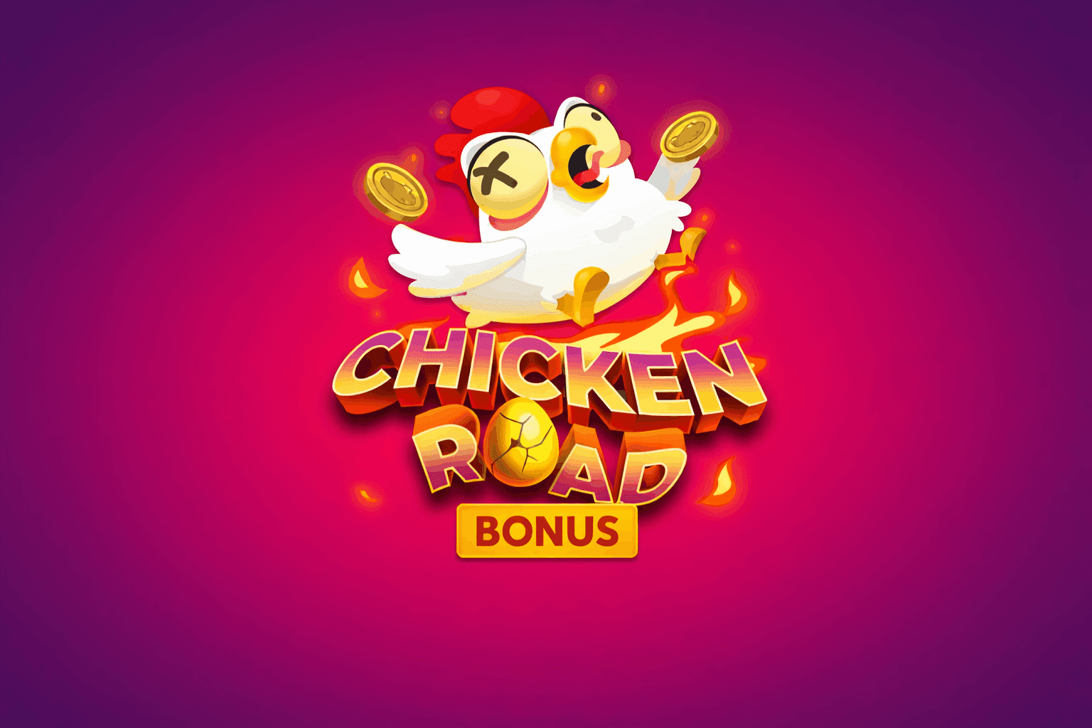 Chicken Road BONUS casino game logo.png