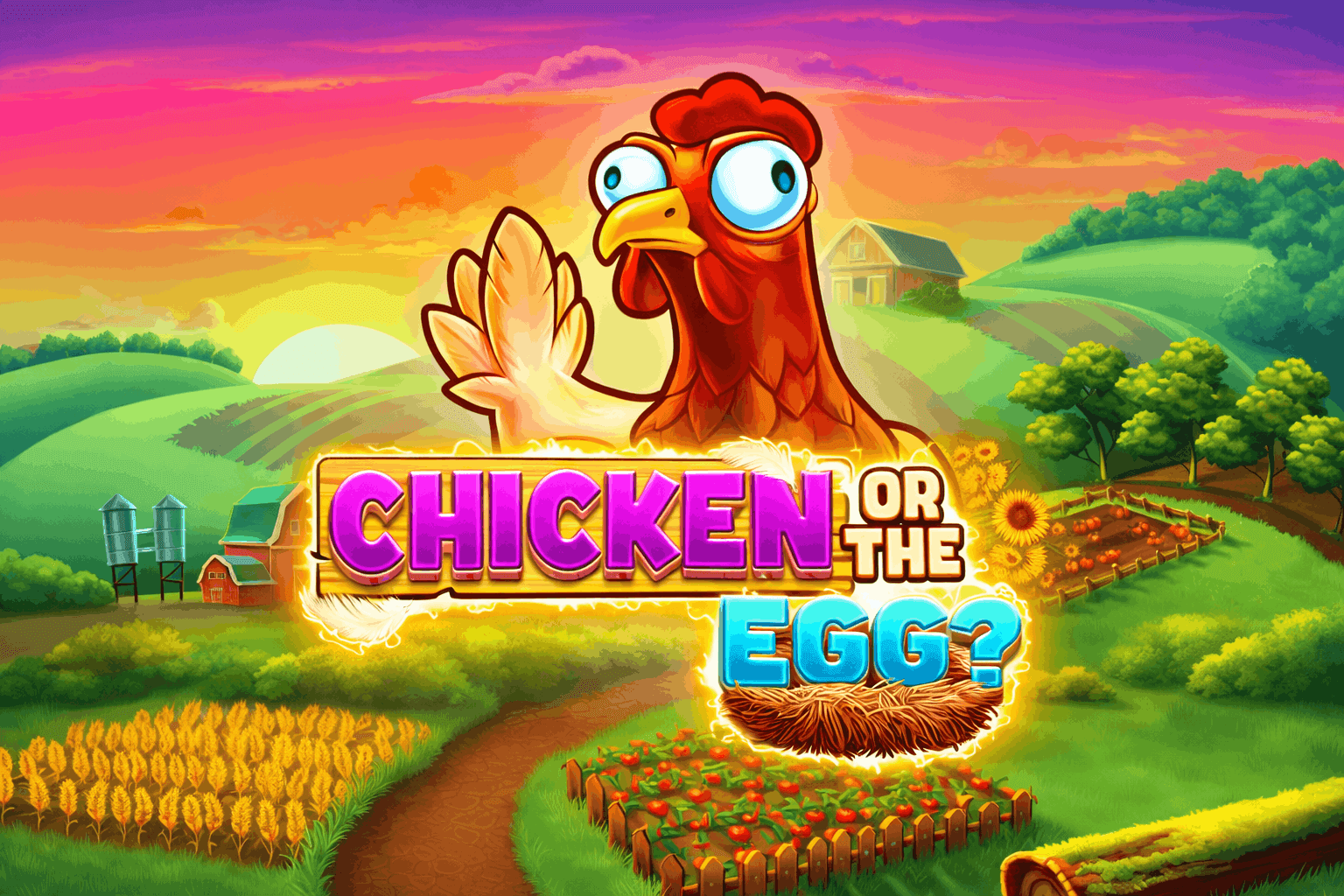 Chicken or the egg casino game logo.png