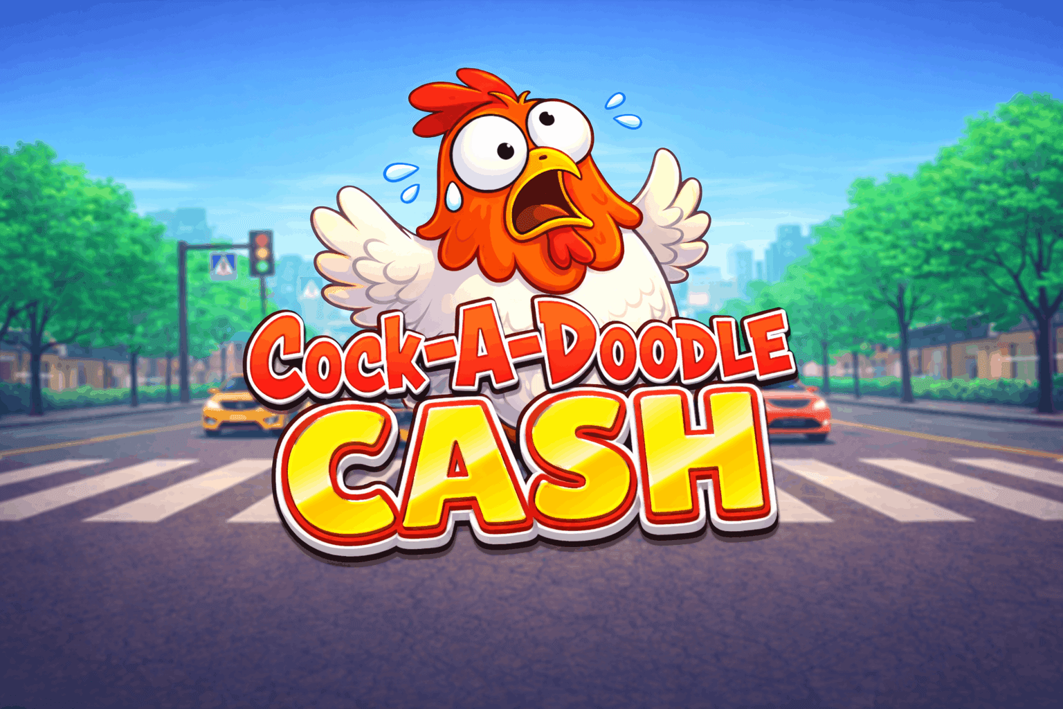 Cock-a-Doodle Cash casino game logo.png