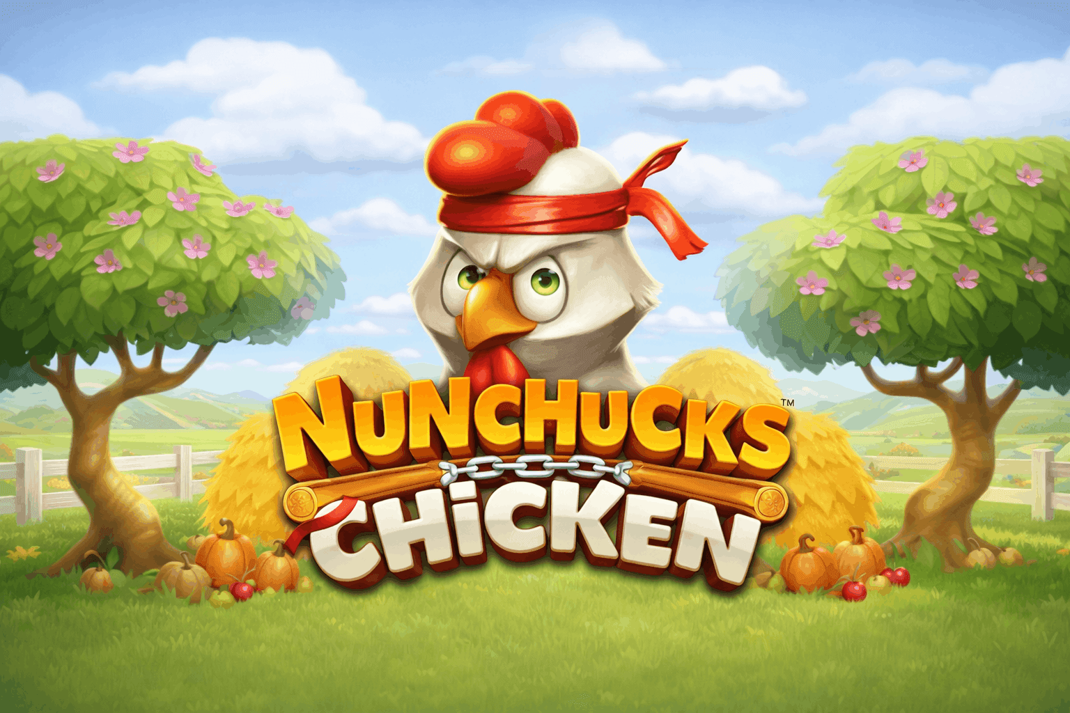 Nunchucks Chicken casino game logo.png